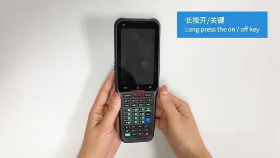 5,5-Zoll-4+64G-Handheld-PDA-Mobilcomputer mit großem Akku, unterstützt GPS, NFC, 2D-Barcodescanner Q501