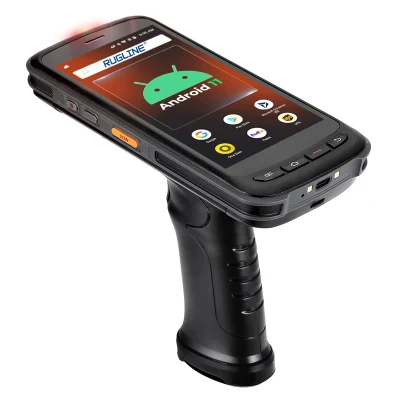 Android 11 Tragbarer PDA-Scanner, Bestandslogistikmanagement, 2D-Barcode-Scanner, Handheld-Terminal, robuster PDA